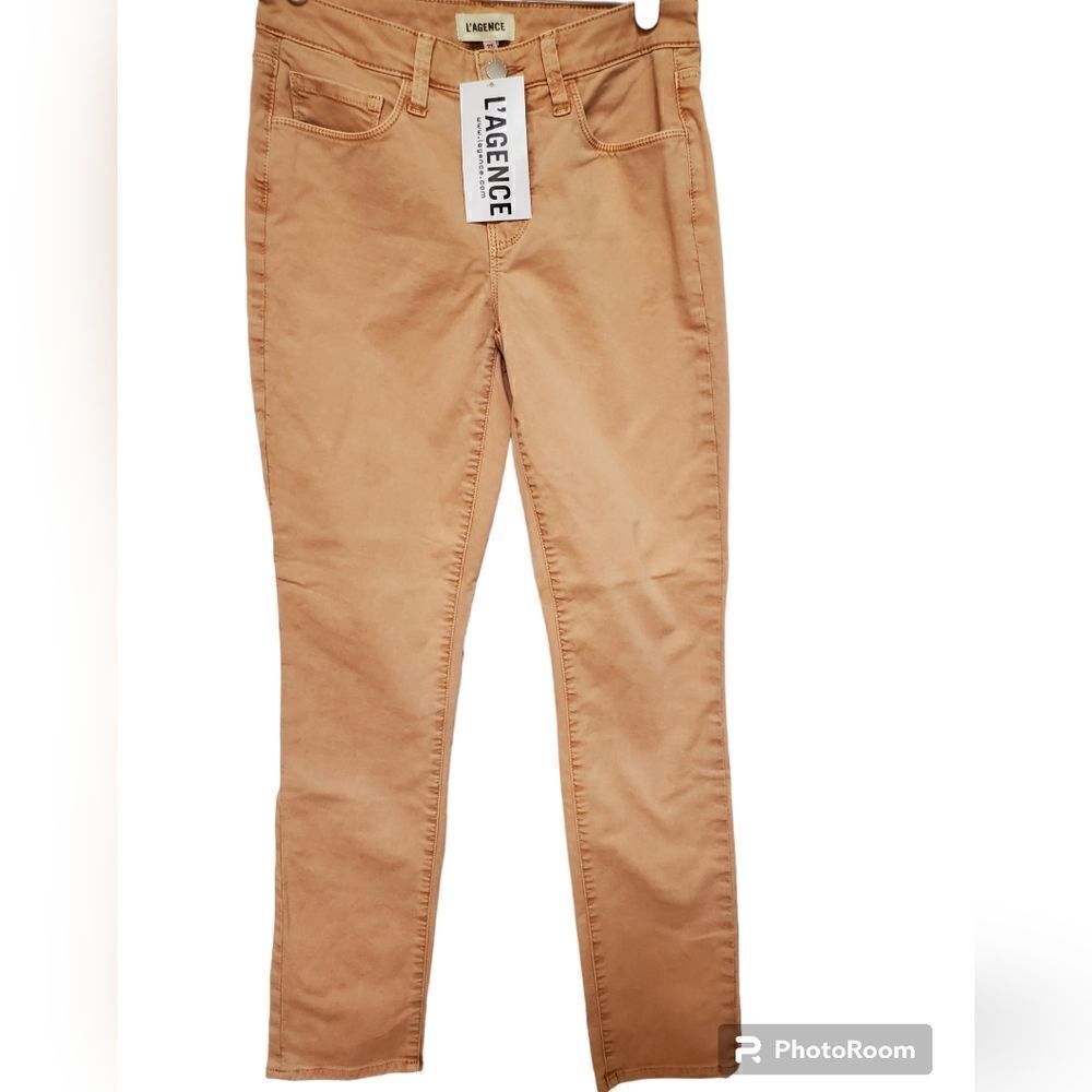 L’AGENCE Petal Skinny Jeans 25 Pink Low Rise Sample